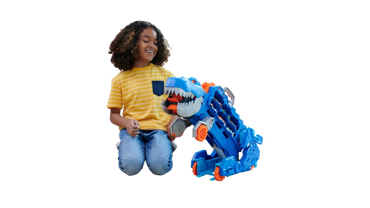 Hot Wheels City Ultimate T-Rex Transporter official product image