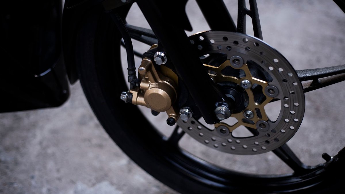Motorcycle brake and safety technology