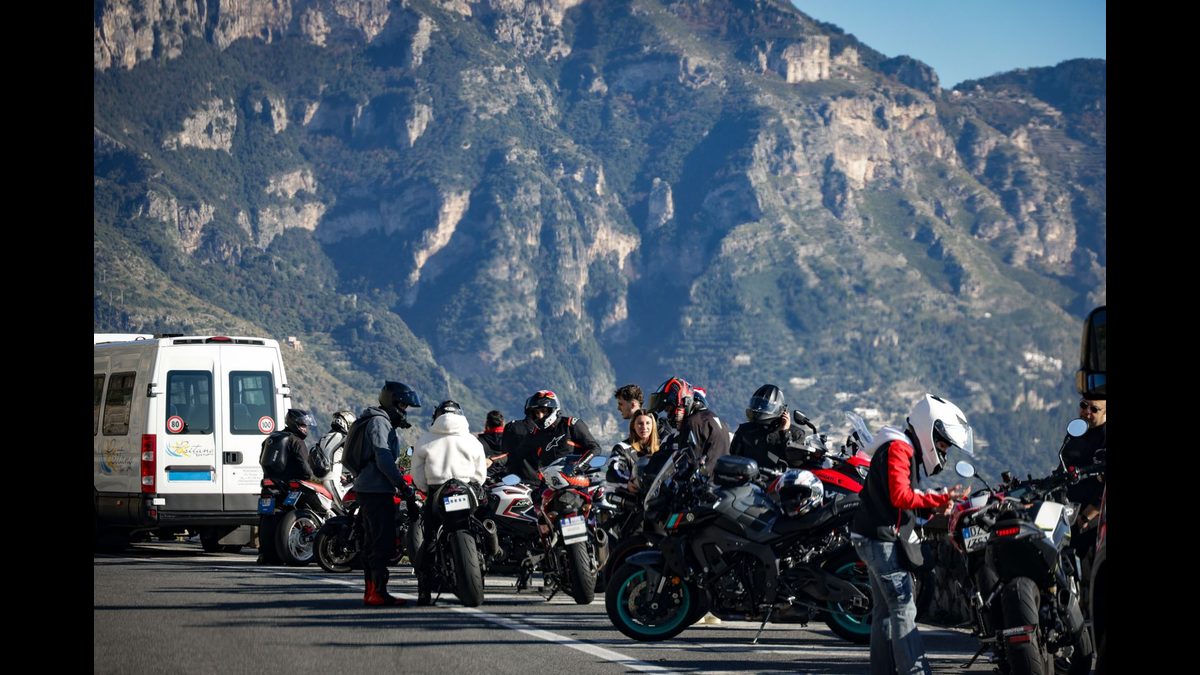 Group of Indian touring motorcycles at Horseshoe Valley Resort for ECIC 2026