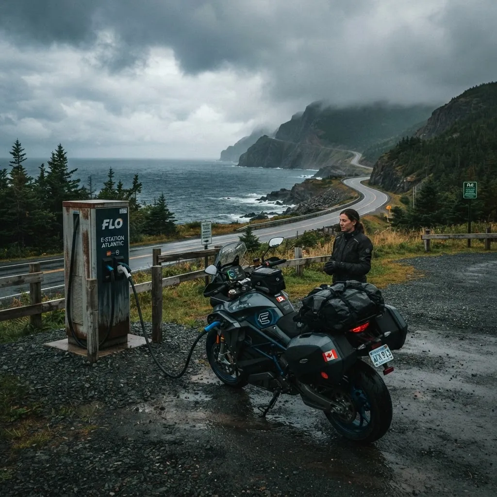 Electric motorcycle Atlantic Canada