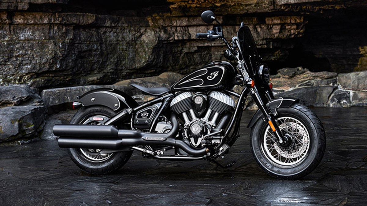 2023 Jack Daniel's Limited Edition Indian Chief Bobber Dark Horse official product photo