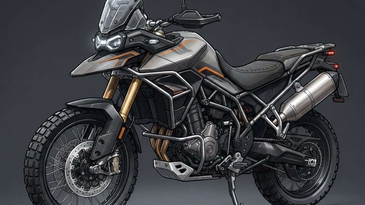 Kawasaki KLE 650 adventure motorcycle concept