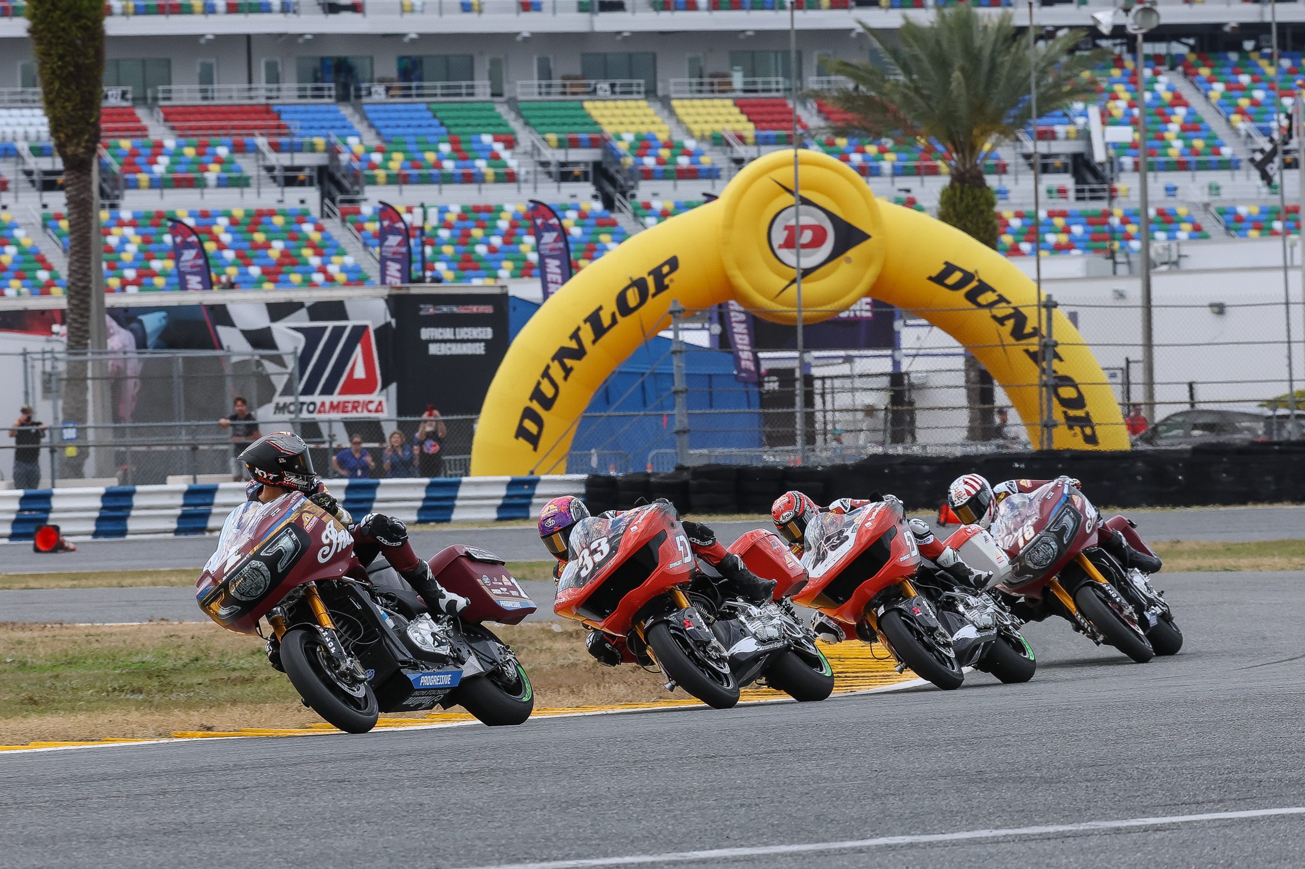 King of the Baggers bagger racing action