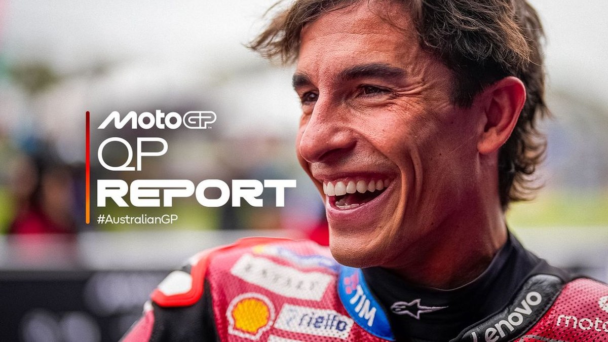Marc Marquez celebrating, official MotoGP photo