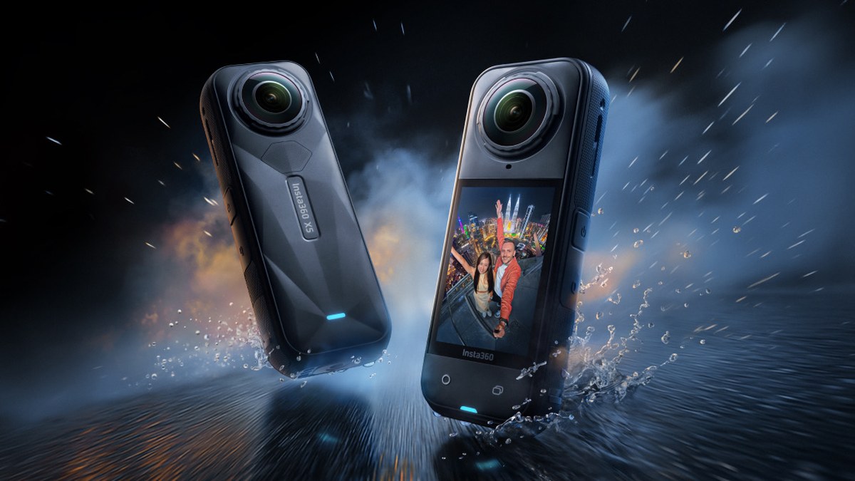 Insta360 X5 action camera official product image