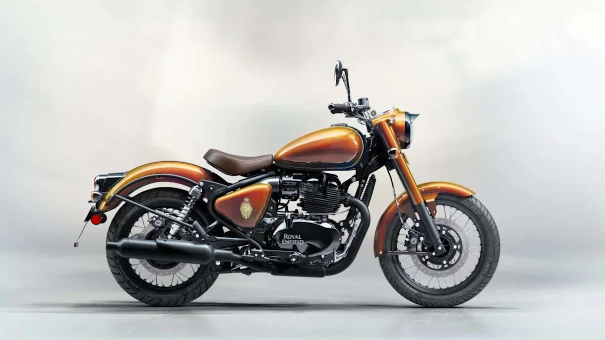 Royal Enfield Classic 650 Hypershift color-shifting paint