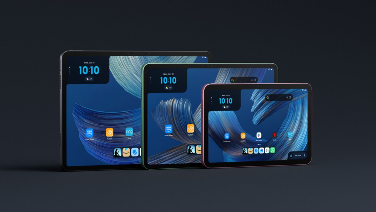 Amazon Alexa Tablet lineup official product render