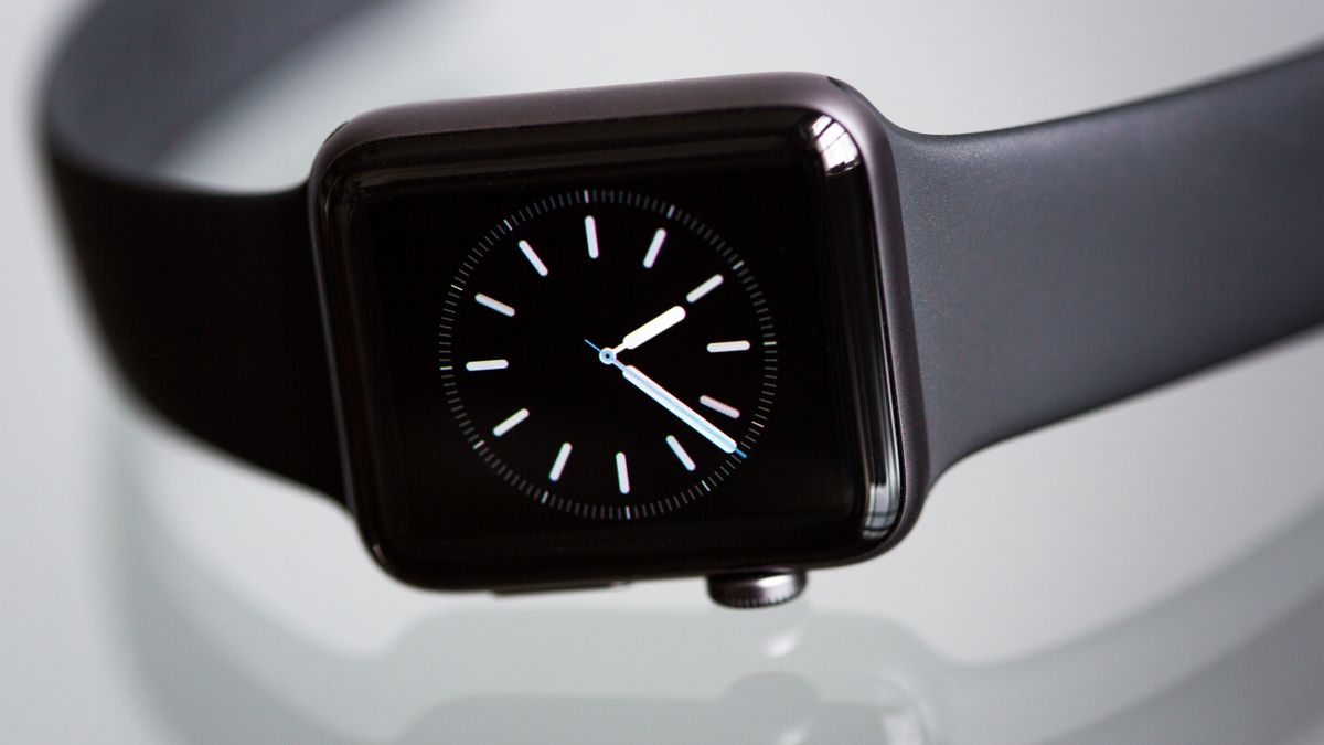 Modern smartwatch with fitness tracking display on a dark background, representing the upcoming Apple Watch Series 12 and Ultra 4