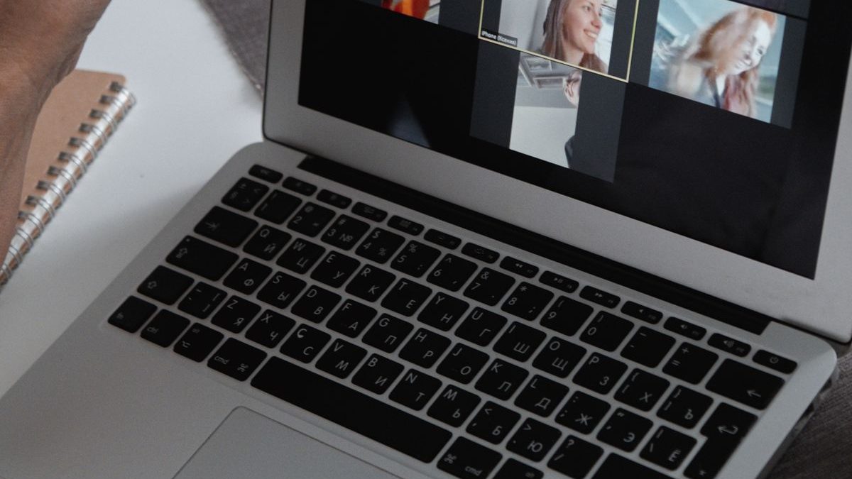 Webcam setup for home office video calls