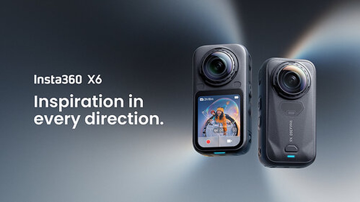 Insta360 X6 360 camera, official Insta360 press image