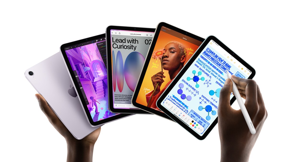 Apple iPad mini 7 current model official product photo