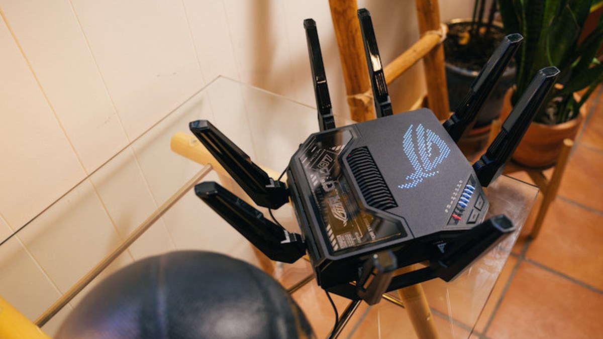 Wi-Fi 7 router network concept official ASUS editorial image