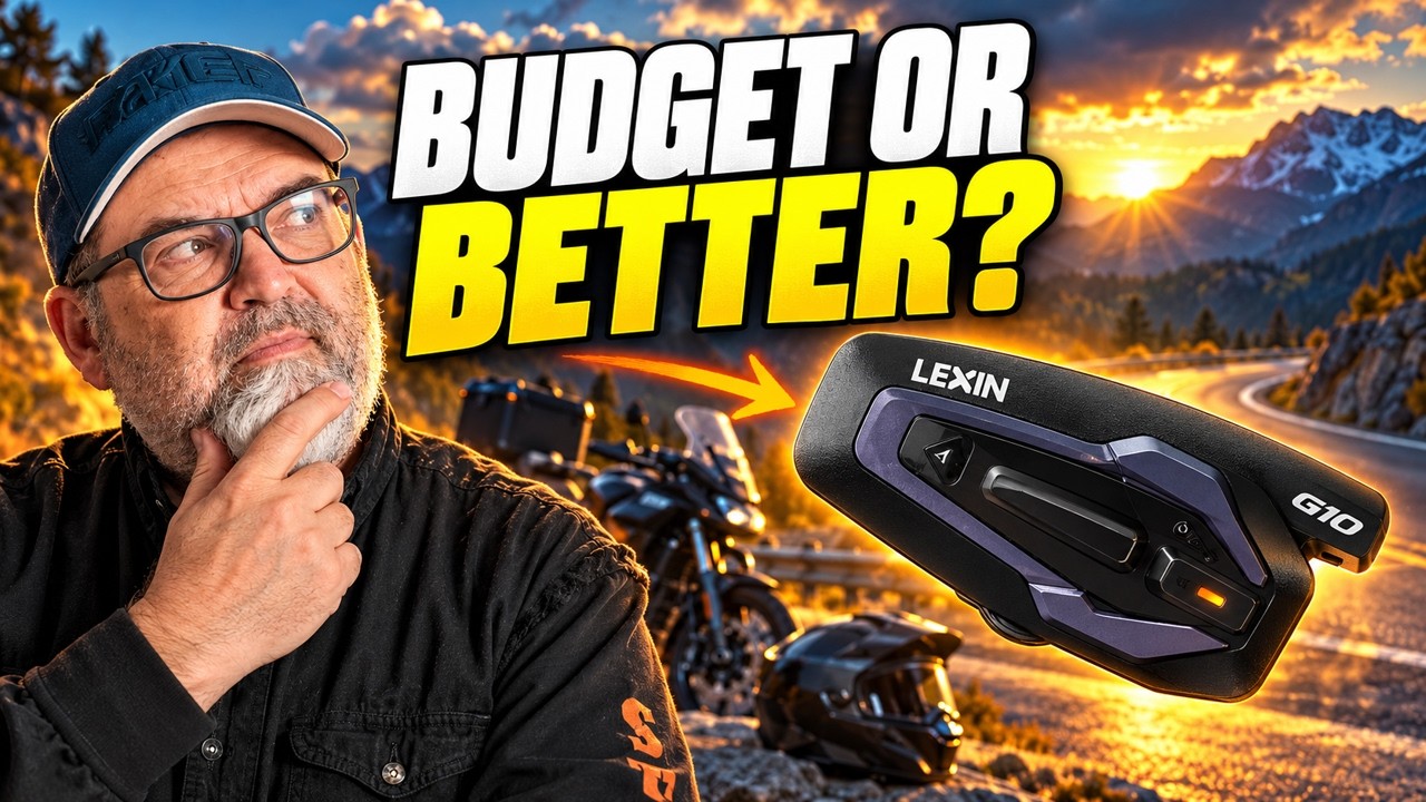 LEXIN G10 motorcycle intercom first look