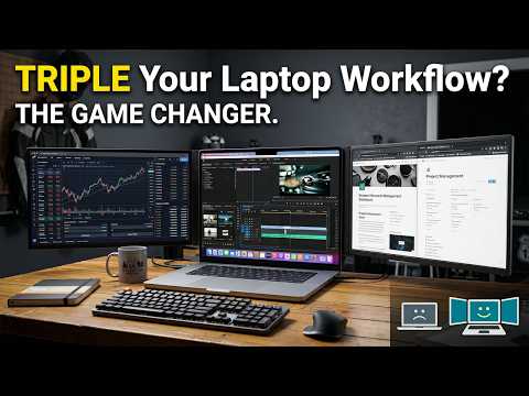 KEFEYA Triple Screen Laptop Extender Review – Game Changer f