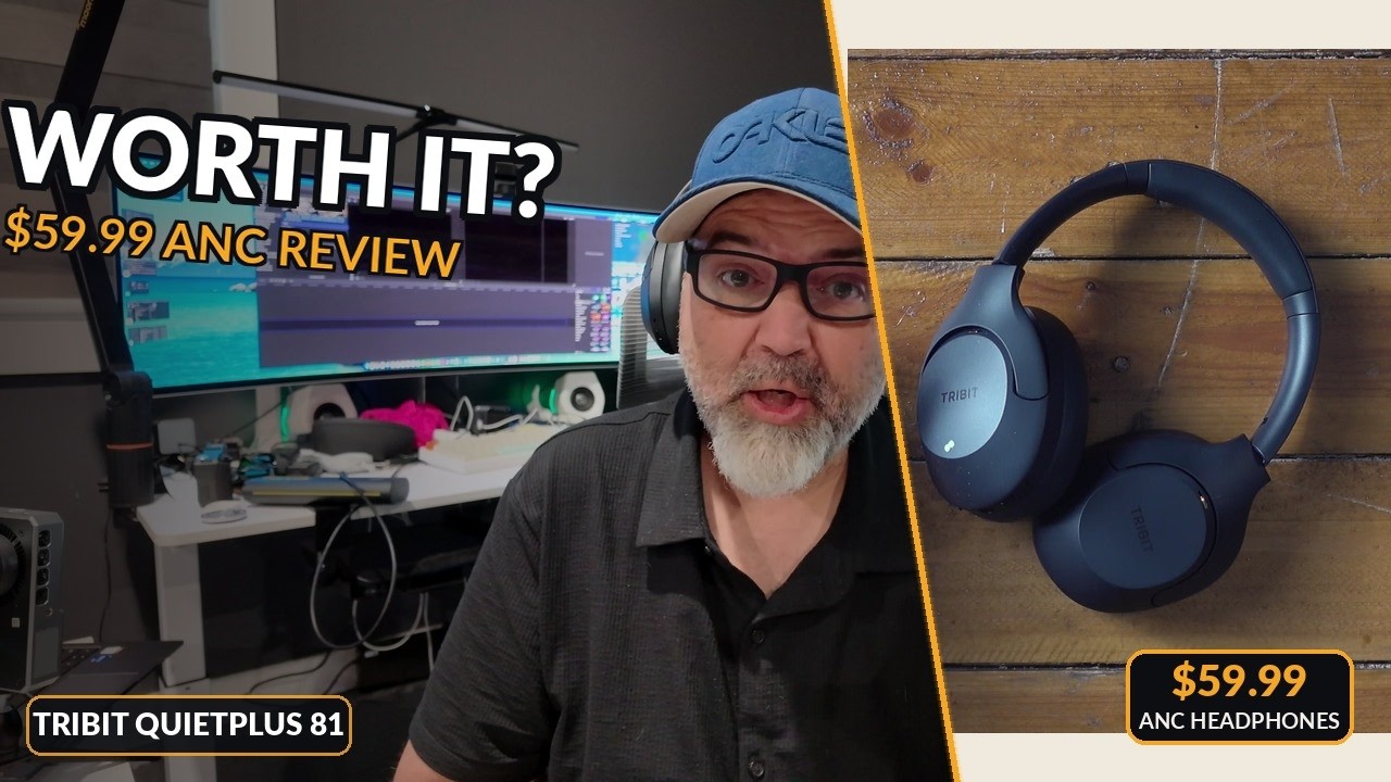 TRIBIT QuietPlus 81 wireless ANC headphones review