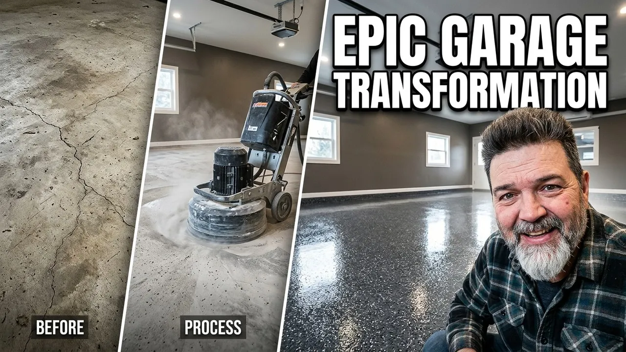 Epoxy Floor Before & After – Fixing Our Fire-Damaged Garage  — Greg Toope motorcycle video