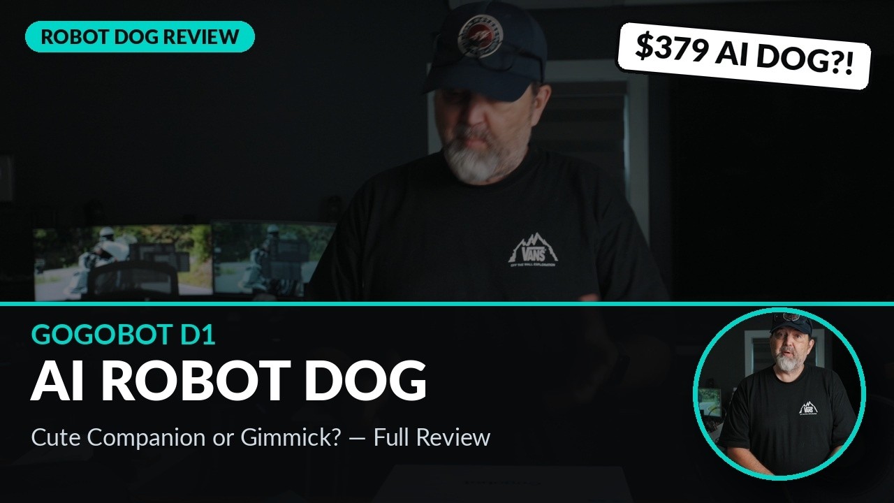 GOGOBOT D1 AI robot dog review