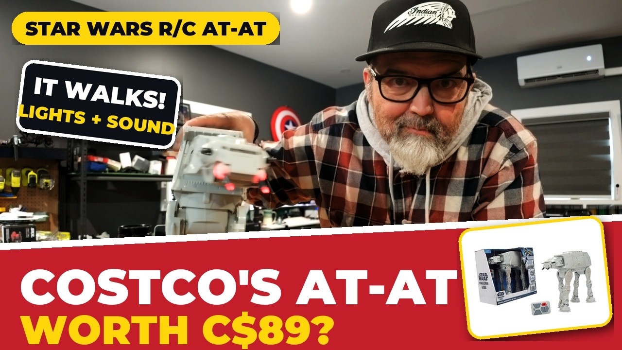Costco Star Wars AT-AT R/C Walker unboxing