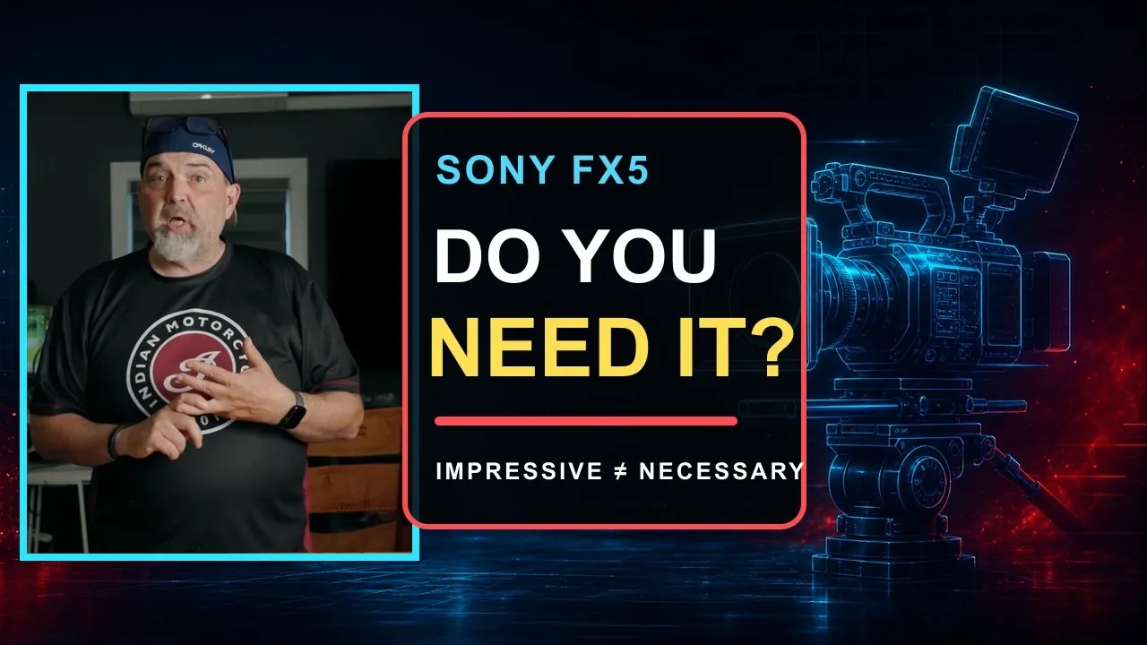 Sony FX5 cinema camera review for content creators