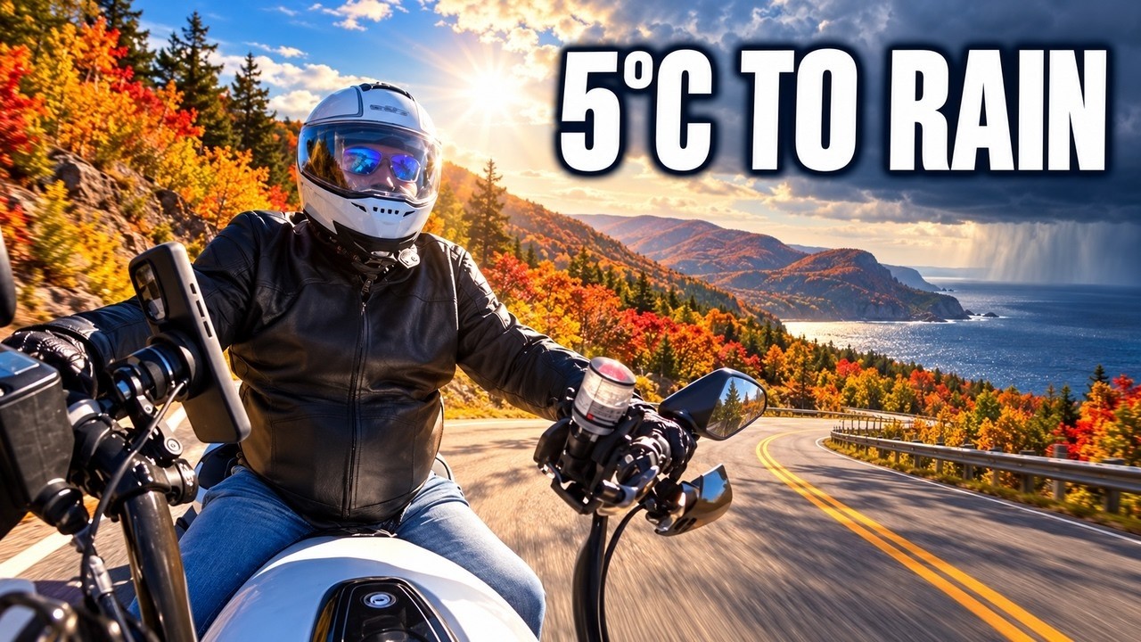 3 Days Riding the Cabot Trail After 3 Months Off